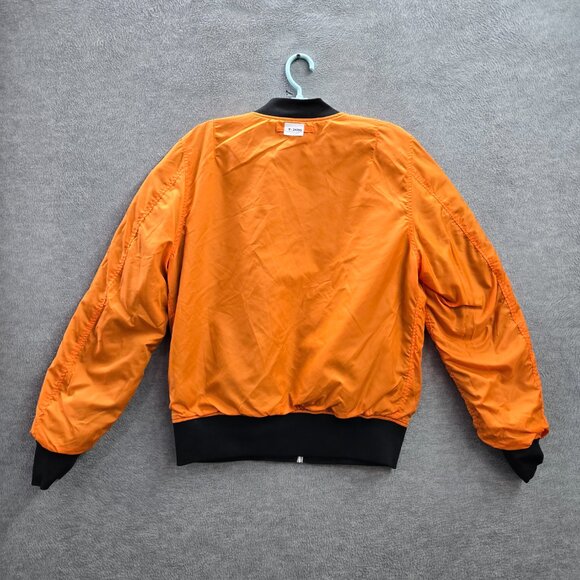 VINTAGE Alpha Industries Men Jacket M Flight Flyer MA1 Intermediate Twitch - Picture 10 of 14